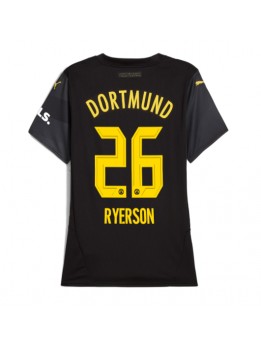 Borussia Dortmund Julian Ryerson #26 Auswärtstrikot für Frauen 2024-25 Kurzarm